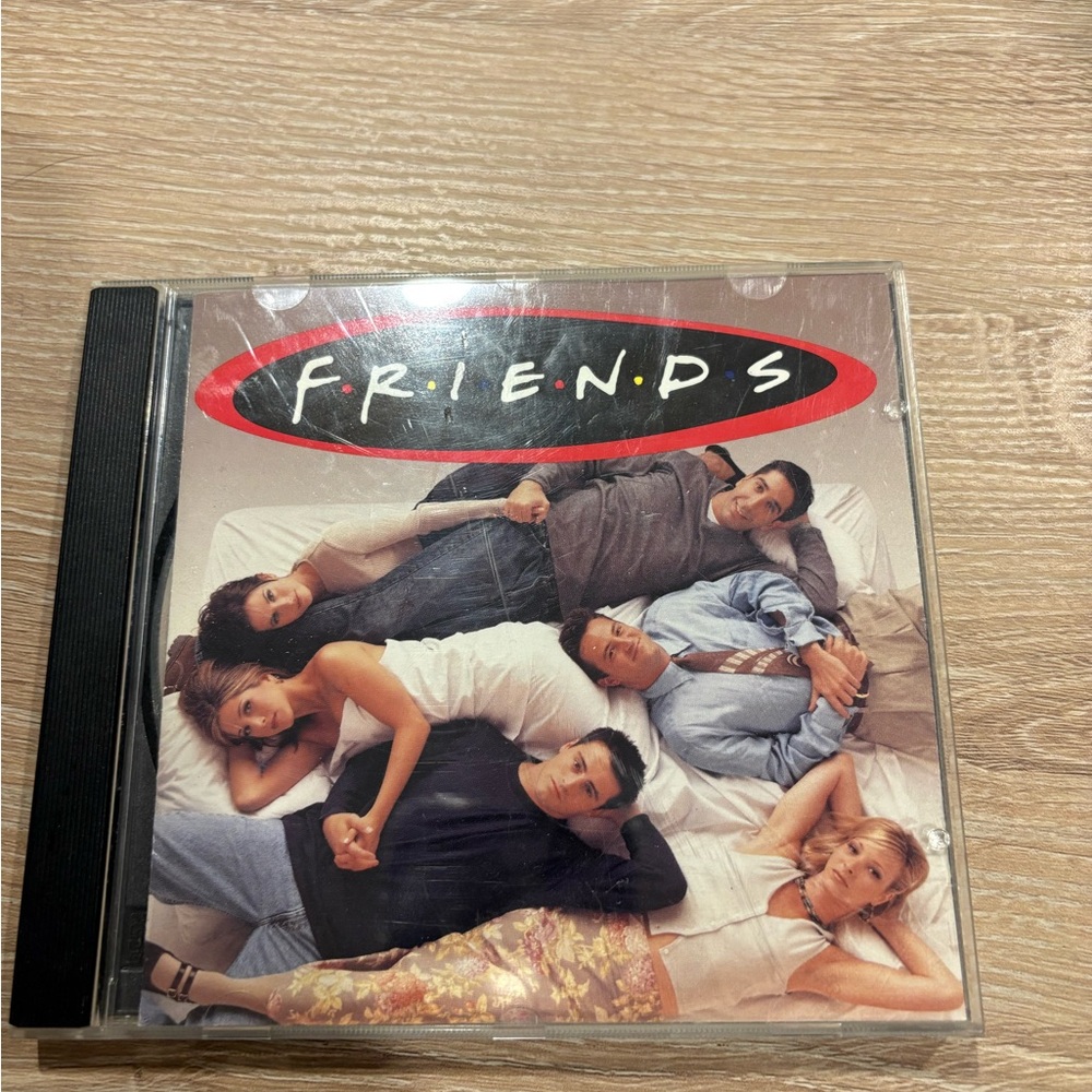 FRIENDS CD with Red and Black Cover